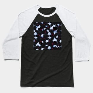 Schmetterling Pattern Baseball T-Shirt